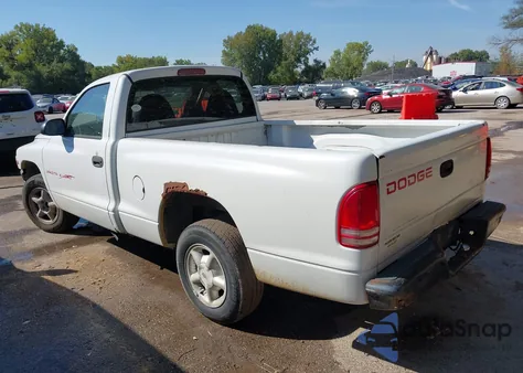 1998 Dodge Dakota Slt/Sport from USA, damaged, VIN 1B7FL26X2WS753317